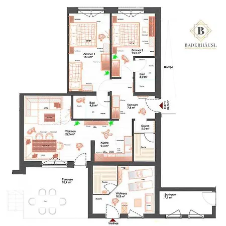 Building Baderhausl - Osb031029-cyb * Bramberg am Wildkogel
